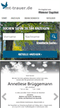 Mobile Screenshot of mt-trauer.de